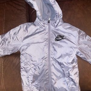 Nike fleeced fall jacket